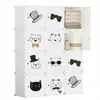 Armoire Armoire modulable Grande bibliothèque pour enfants Voir les images du produit 1