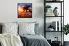 MuchoWow® Gerahmtes Poster Palme - Sonnenuntergang - Strand Produktbild-Vorschau 4