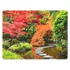 MuchoWow® Mauspad Mousepad Bäume - Japanisch - Steine - Weg Produktbild-Vorschau 1