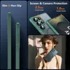 A collage of images showing a phone case, its features, and a person holding a phone with a case. Náhľad obrázku produktu