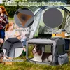 Trasportino pieghevole per cani COSTWAY, 83,5 x 58 x 58 cm, Anteprima dell’immagine prodotto 4