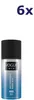 6x Vogue Deospray Men - Nordic Blue 150 ml Productafbeelding-voorbeeld 1
