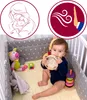 Amilian Bettumrandung Babybett Baby Kinder Nestchen Produktbild-Vorschau 4