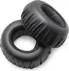 Two black ear pads for headphones are shown on a white background. Anteprima dell’immagine prodotto