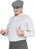 A man dressed in a costume, adjusting his suspenders. Produktbild-Vorschau