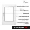 A diagram of a white window with labels pointing to different parts and features. Anteprima dell’immagine prodotto