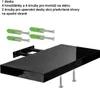 STILISTA® Wandboard 2er Set "Volato" Länge 40 cm weiß Produktbild-Vorschau 12
