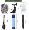 Overlevingskit 22-in-1, outdoor noodpakket met waterfilter Productafbeelding-voorbeeld 7