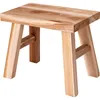 Home & Styling Hocker - Teakholz - 31 x 19 x 25 cm - Produktbild-Vorschau 1