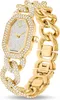 Swarovski Uhr Uni Dextera Chain Gold‑Tone Kristall‑Bracelet Produktbild-Vorschau 2