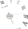 vidaXL Horloge murale 3D Design moderne argenté 100 cm XXL Voir les images du produit 4