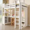 Flieks Etagenbett 90x200cm mit Schreibtisch und Regal, Produktbild-Vorschau 2
