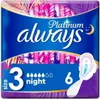 Always Platinum Binden mit Flgeln 6 Stck Ultra Night Produktbild-Vorschau 2