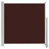 vidaXL Marquise latérale extensible 160x300 cm Marron Voir les images du produit 9