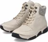 A pair of beige high-top sneakers. Anteprima dell’immagine prodotto
