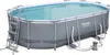 Power Steel™ Frame Pool Komplett-Set, oval, mit Produktbild-Vorschau 3