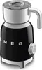 A black and silver milk frother is shown against a white background. Podgląd zdjęcia produktu