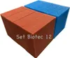 KH Filterschwamm Set Biotec 12 Filter 8 x blau -8 x rot  Produktbild-Vorschau 1