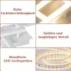 ZMH lampada da soffitto a LED bianca, lampada da soffitto Anteprima dell’immagine prodotto 2