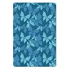 MuchoWow® Mauspad Mousepad Schmetterlinge - Muster - Blau Produktbild-Vorschau 1