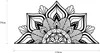 Wallity, Mandala-S-1, Wanddeko, Schwarz, Metall, 118 x 59 x Produktbild-Vorschau 8
