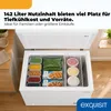 Exquisit Gefriertruhe 142 l | Energieklasse E | Produktbild-Vorschau 5