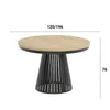 Table à manger ronde et extensible CAVO avec piètement en Voir les images du produit 6