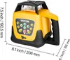VEVOR Rotationslaser-Nivelliergerät, grüner Strahl, 500 m Produktbild-Vorschau 8