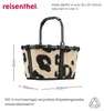 Reisenthel carrybag xs mini, Braun, Schwarz, Polyester, Produktbild-Vorschau 5