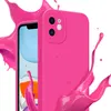 Cadorabo Hülle für Apple iPhone 12 Schutz Hülle in Pink TPU Produktbild-Vorschau 6