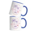 Wild and Free just like the Sea Tasse Blau Strandkind Produktbild-Vorschau 2