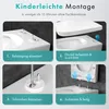 Instructions for assembling a toilet seat. Produktbild-Vorschau
