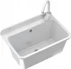 Granitan - Waschbecken - Ausgussbecken - 61x41x30 cm - Weiß Produktbild-Vorschau 12