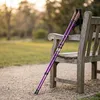 Set di 2 bastoncini da nordic walking in alluminio viola Anteprima dell’immagine prodotto 7