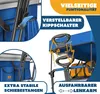 KESSER® Bollerwagen Faltbar GTS-9100 mit Dach Handwagen Produktbild-Vorschau 5