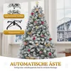 182cm Weihnachtsbaum schneebedeckt, mit 1170 Spitzen, Produktbild-Vorschau 5
