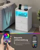 WOLTU Nachttisch Nachtschrank, Ladefunktion LED-Licht, 2 Produktbild-Vorschau 7