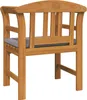 vidaXL Panchina a forma di rosa naturale 68,5 x 46 x 82,5 Anteprima dell’immagine prodotto 6