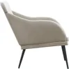 vidaXL Sitzbank Hellgrau 110x76x80 cm Samt Produktbild-Vorschau 4