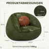 HOMMPA Pufy ok. 120 cm – bardzo duże fotele typu beanbag z Podgląd zdjęcia produktu 9