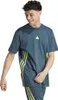 ADIDAS M FI 3S T T-Shirt Herren blau M Produktbild-Vorschau 4