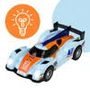 Malplay Autorennbahn 300 cm, 2 Rennwagen 1:43 mit LED, USB, Produktbild-Vorschau 6