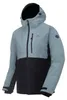 2117 OF SWEDEN Sala dames ski-jas met capuchon, blauw, maat Productafbeelding-voorbeeld 2