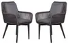2er Set Diningsessel Marbella Rope - Aluminium Gestell grau Produktbild-Vorschau 11