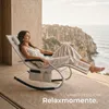 tectake® Sonnenliege Taya, ergonomisch, Schwingfunktion Produktbild-Vorschau 7