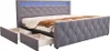 HOME DELUXE - Polsterbett VELARA - 140 x 200 cm, Farbe: Produktbild-Vorschau 3
