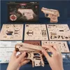 3D puzzle Mini pištoľ, ROKR, drevené, 125 dielikov Náhľad obrázku produktu 10