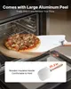 SucceBuy Pierre à pizza 381 x 381 mm, pierre ronde en Voir les images du produit 4