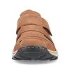Rieker Herren Echtleder Slipper braun, Herren:43 EU Produktbild-Vorschau 8