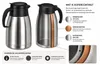 Vakuum-Kaffeekanne 1,5 Liter – Doppelwandige Produktbild-Vorschau 3